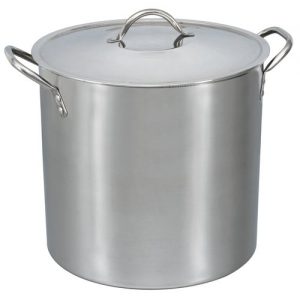 Mainstays 16-Qt Stainless Steel Stock Pot with Metal Lid